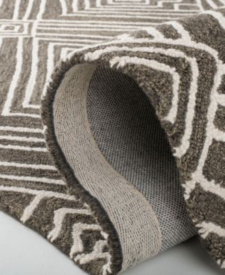 Isabella LRL6608F Charcoal 4' X 6' Area Rug