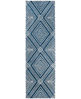 Isabella LRL6608N Indigo 2'3" X 8' Runner Area Rug