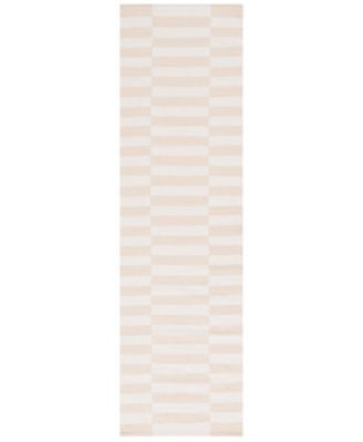 Ludlow Stripe LRL7350D Alabaster 2'3" X 8' Runner Area Rug