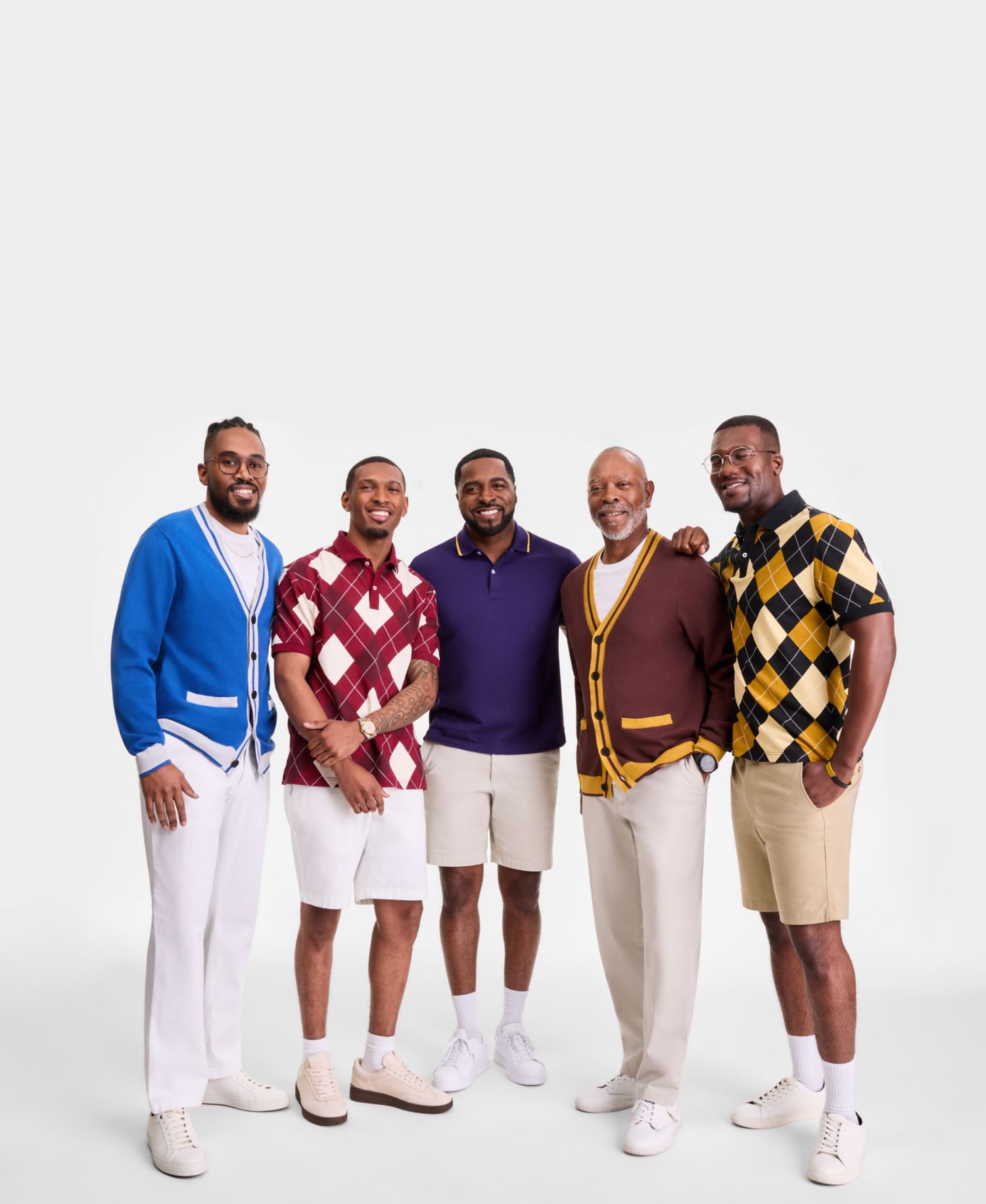 Men's Argyle Polo Shirt