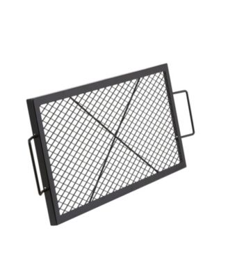 32 in Heavy-Duty Steel Fire Pit Grill Grate BBQ Grill Grid for Outdoor Use