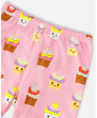 Little Girls Cotton Two-Piece Pyjama Set