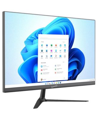 27" All-In-One Desktop Computer Intel Quad-Core N100 16GB RAM 512GB SSD Intel UHD Graphics Windows 11 – Gray