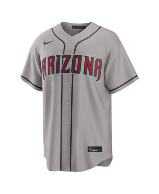 Men's Corbin Carroll Gray Arizona Diamondbacks Road Replica Jersey