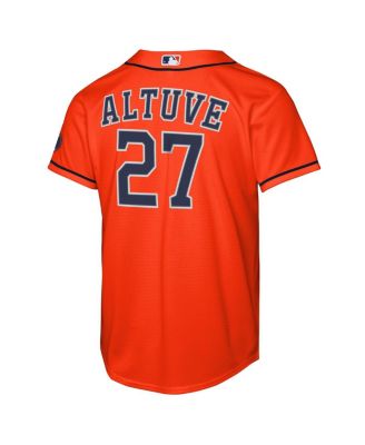 Big Boys and Girls Jose Altuve Orange Houston Astros Alternate Stadium Jersey