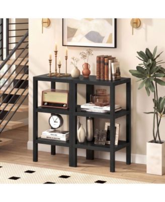 6-Tier Plastic Modular Storage Shelves for Living Room and Kitchen