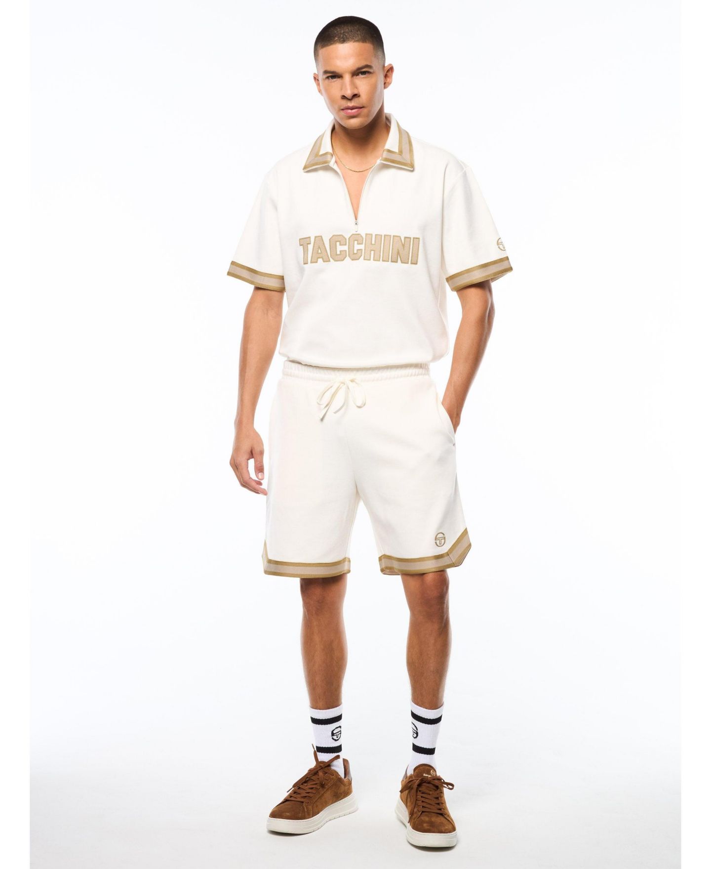 Мужские шорты Sergio Tacchini Tito Short, цвет: Gardenia — фото 1