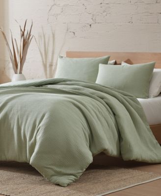 Warren Waffle 4-Piece Comforter Cover Set, King