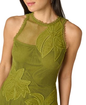 Women's Green Floral Mini Dresses | Macy's