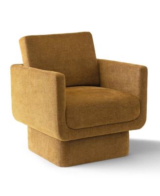 360 Swivel Barrel Accent Chair, Modern Club Lounge Chair, 1 Pc
