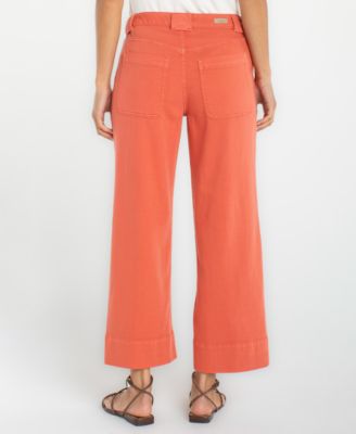 Women's Mid-Rise Wide-Leg Jeans