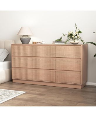 9 Drawer Wood Dresser/TV Stand