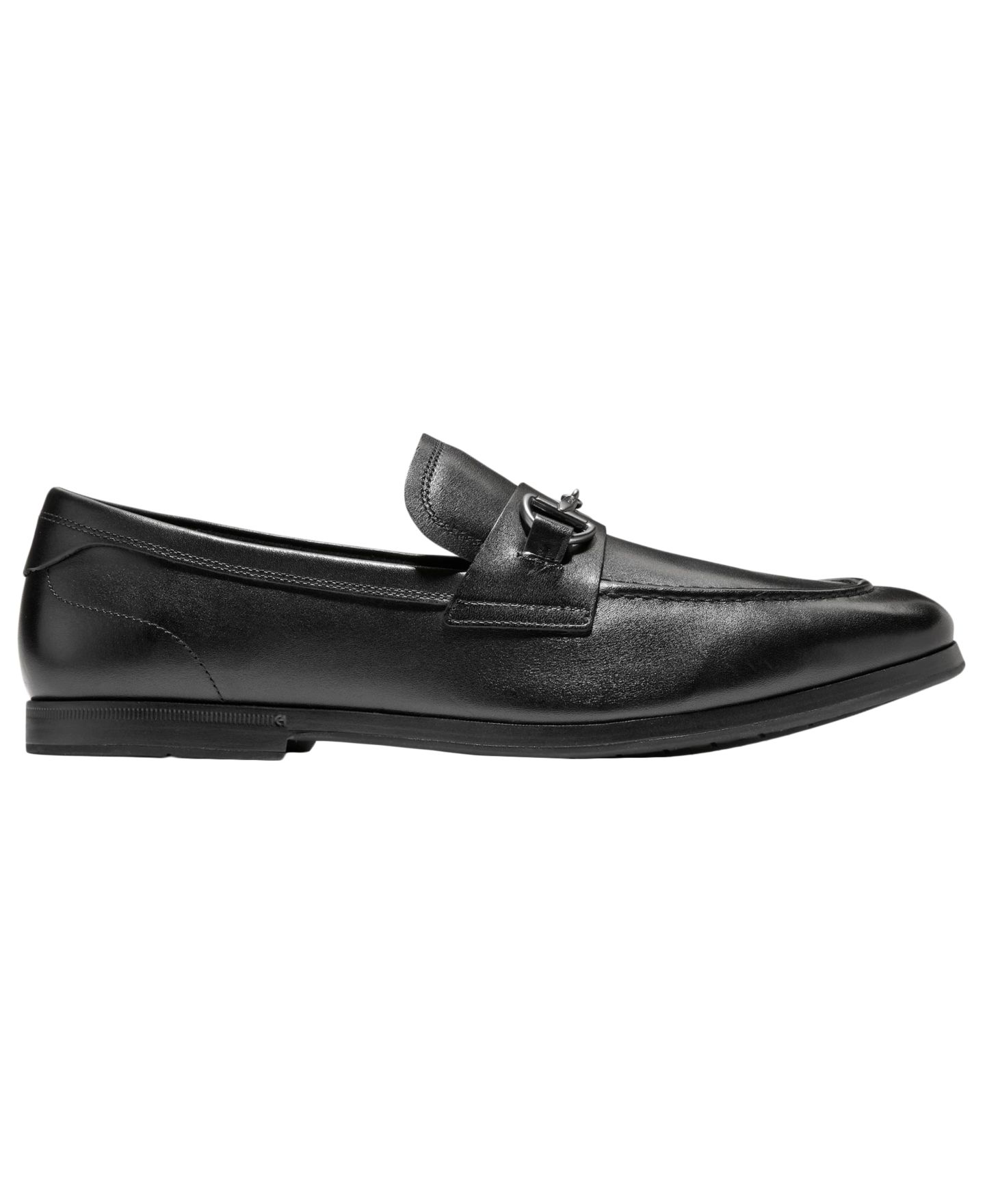 Мужские туфли Cole Haan Lewis Grand Bit Slip-on, цвет: Чёрный — фото 2