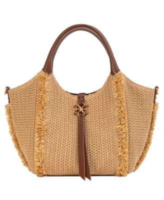 Irina Large Raffia Tote Handbag