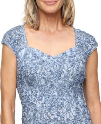 Women's Sequined Soutache Mermaid Gown