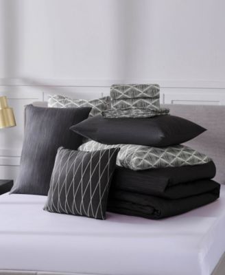 Nouveau Geometric Bed in a Bag 8-Pc. Comforter Set, Queen