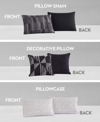 Woven Geo Bed in a Bag 8-Pc. Comforter Set, Queen