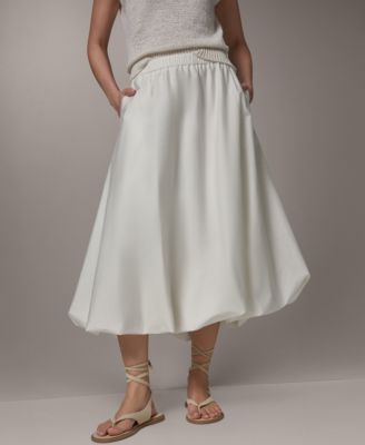 Women's Pull-On Bubble Skirt