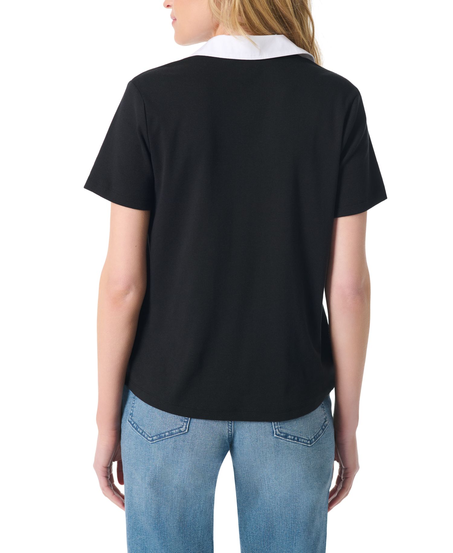 Women's Polo Twofer Top
