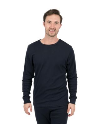 Men's Matching Family Two Piece Cotton Long Sleeve Shirt and Pants Solid Color Pajamas