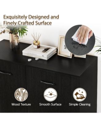 38" Buffet Modern Sideboard Cabinet with Storage