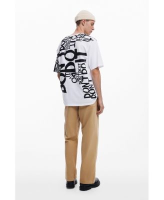 Men's Word print T-shirt