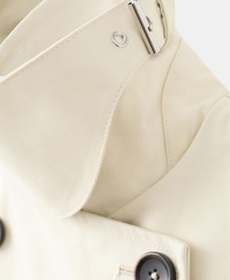 Selection Women's Funnel Neck Buckle Trench Coat