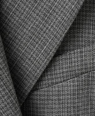 Selection Women's Herringbone Double-Breasted Suit Blazer