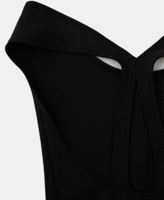 Selection Women's Open Back Fitted Bodysuit