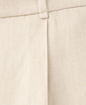 Selection Women's Straight Mid-Rise Suit Pants