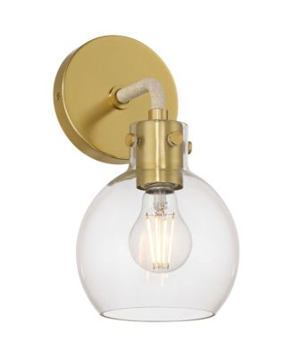 Possini Euro Wicander 11 1/4" High Antique Brass Wall Sconce Set of 2