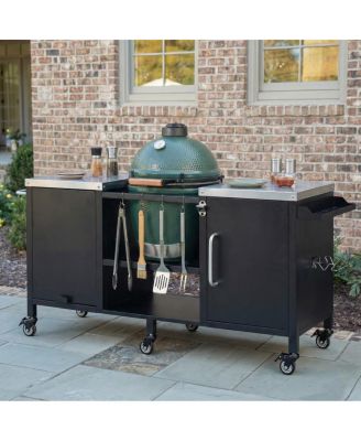  Large Grill Table for Big Green Egg and Kamado Joe