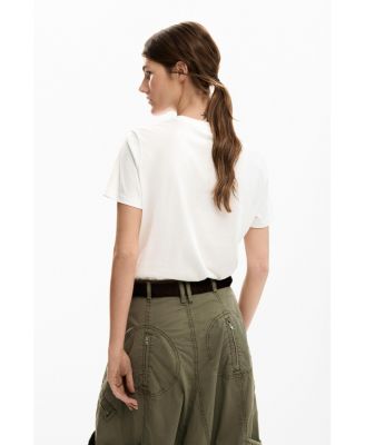 Women's Printed T-Shirt Vase