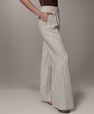 Petite High-Rise Wide-Leg Pants