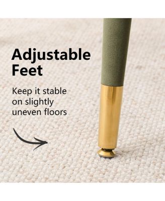 Counter Height Stools with Arms for Kitchen Island, 2PK