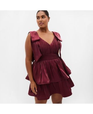 Women's Betty Bow Mini Dress