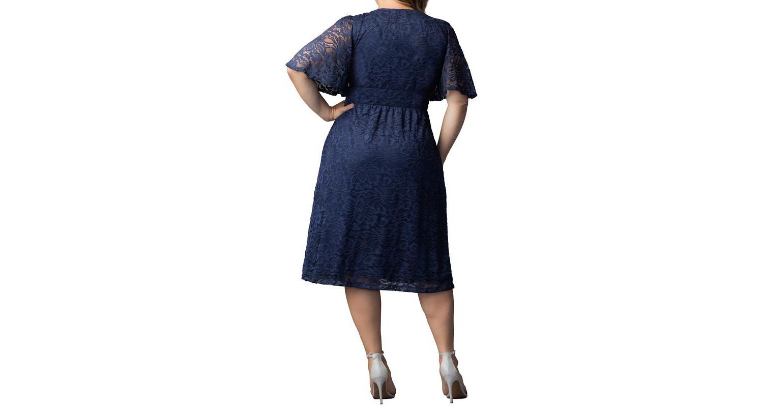 Plus Size Fable Lace Cocktail Dress