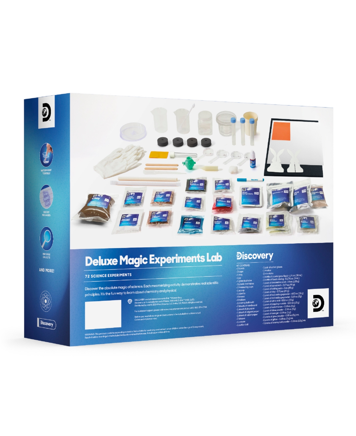 Discovery Kids Mind-Blowing Magic Experiments Lab Kit