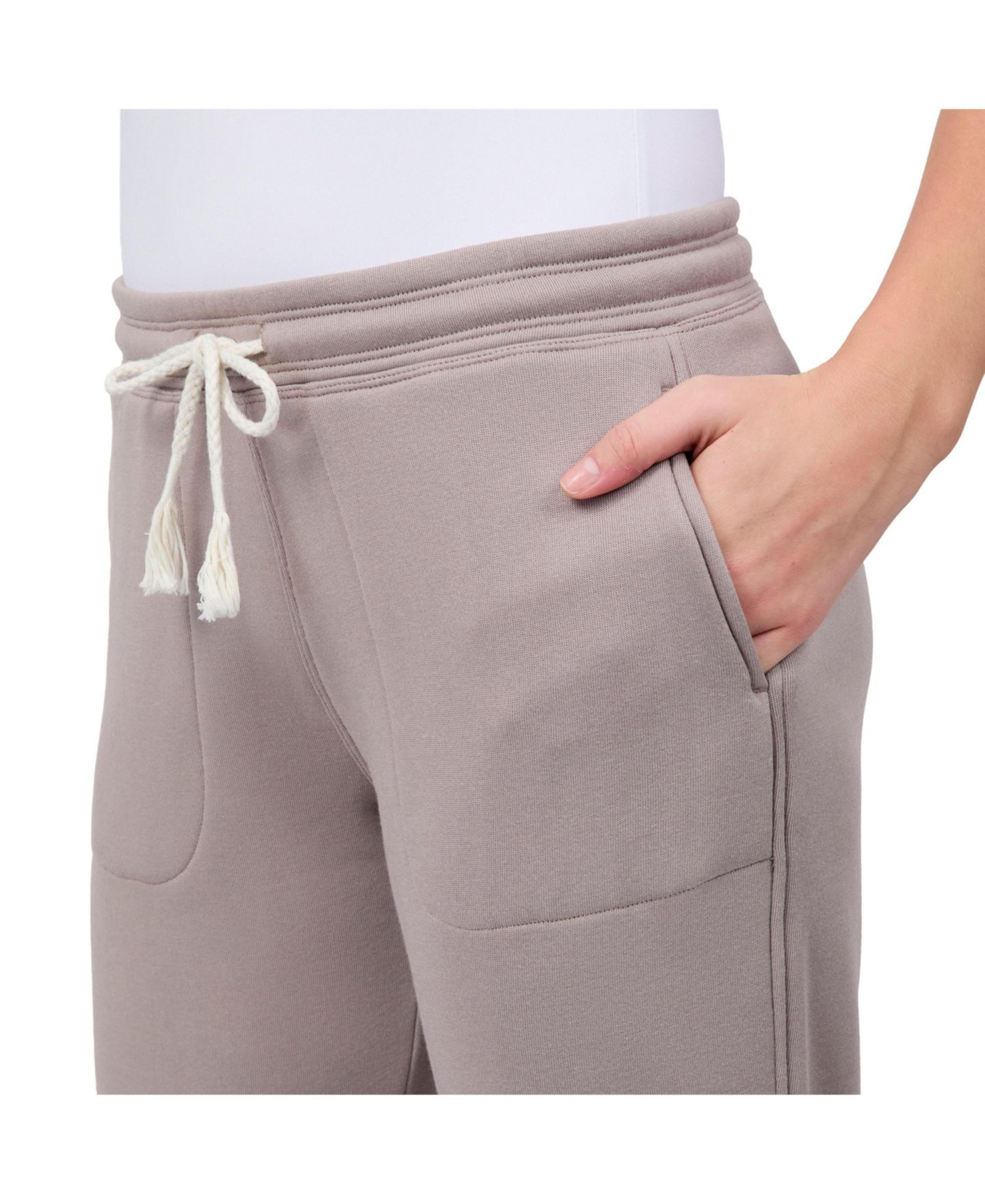 Женские брюки Free Country Cloud Fleece Athletic Jogger, цвет: Taupewood — фото 5