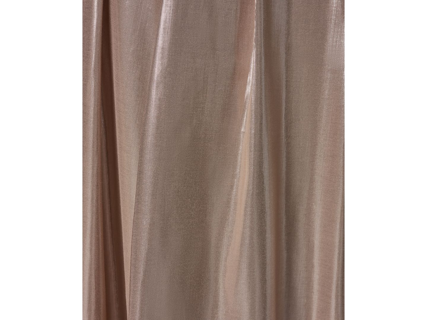 Женская юбка Donna Karan New York Shine Pleated Metallic Midi, цвет: Снежный — фото 5