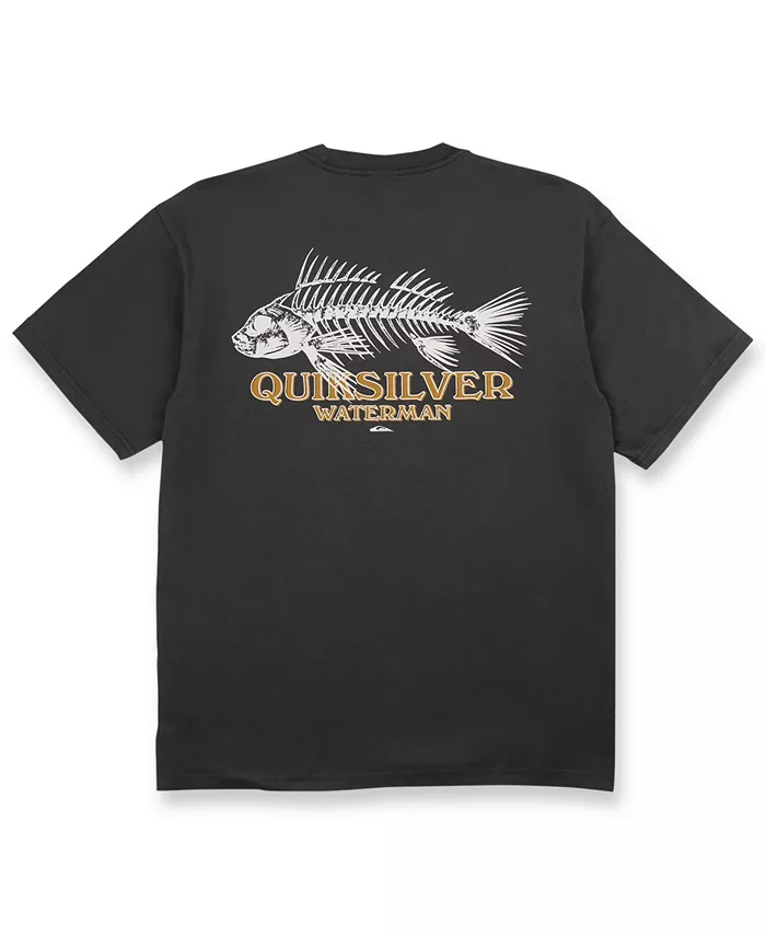 Quiksilver Men's Short-Sleeve Fish Bones T-Shirt