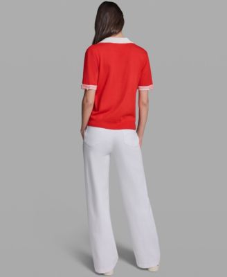 Women's Johnny Collar Sweater