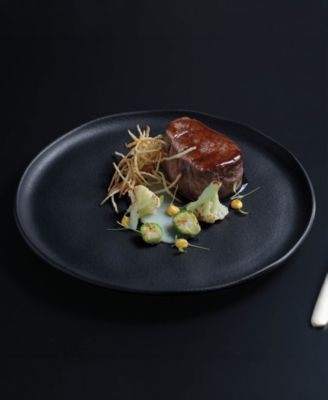 Stoneware Buffet Dinner Plates, Set of 6