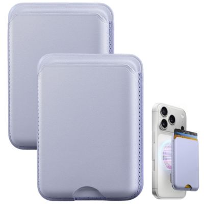 2-Pack Leather MagSafe 3 Card RFID Wallet
