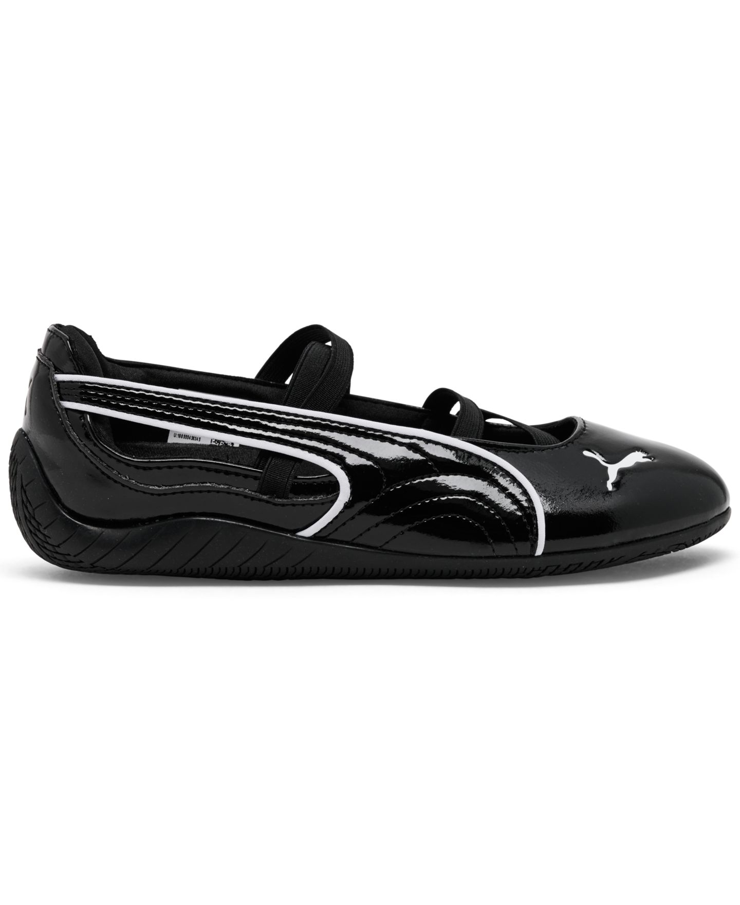 Детская повседневная обувь Puma Speedcat Ballet Glossy Mary Jane для девочки, цвет: Чёрный — фото 3