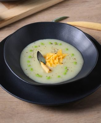 Stoneware Salad Bowls, Set of 6