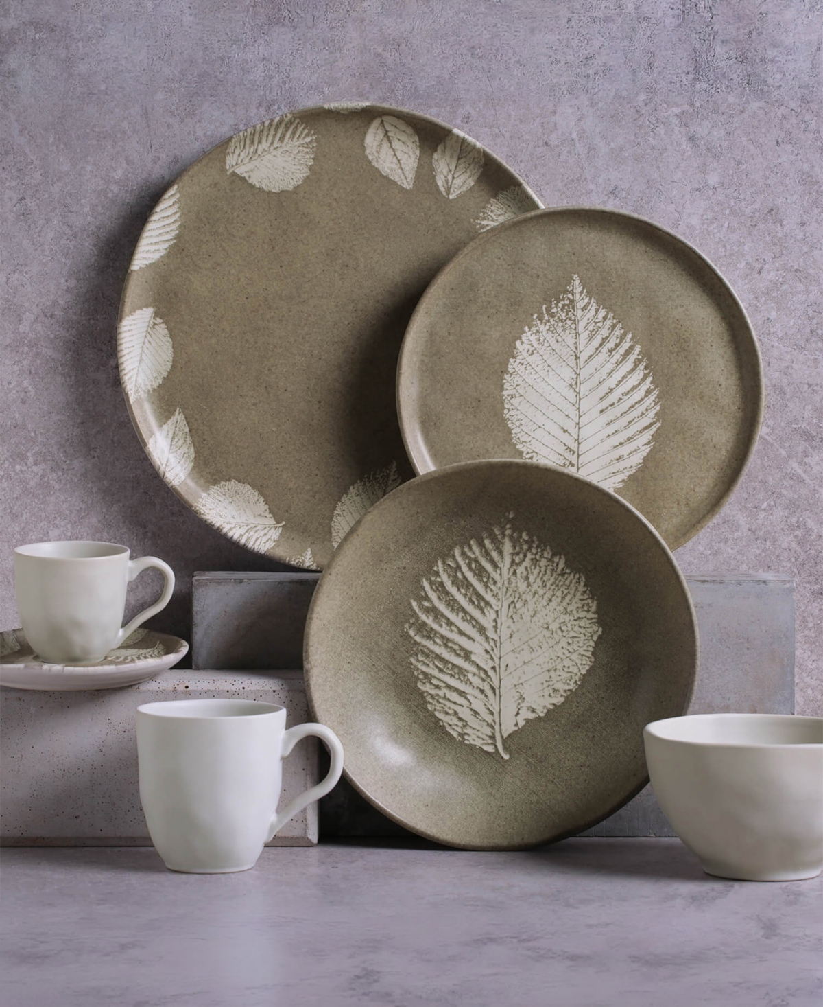 Porto Brasil Seiva 12 Pc. Espresso Cup and Saucer Set, Service for 6