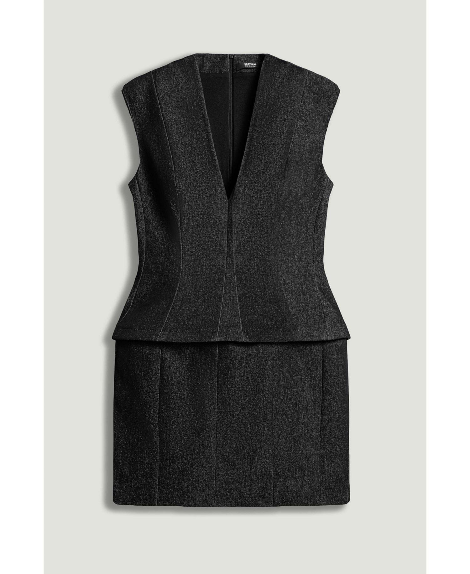 Women's Sleeveless Tailored Mini Dress