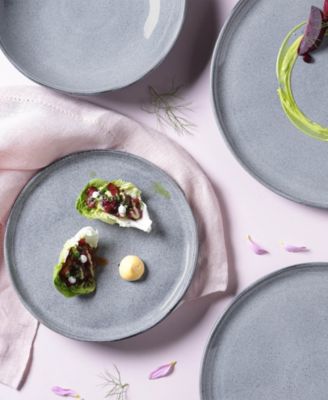 Stoneware Dessert Plates, Set of 6