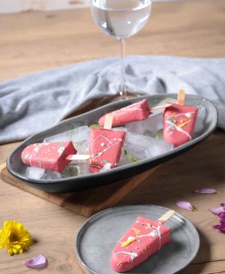 Stoneware Large Deep Oval Platters, Set of 4